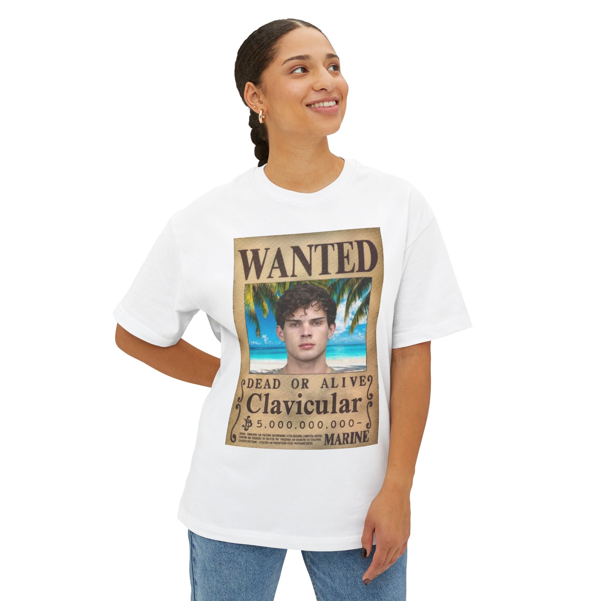 Unisex Oversized Boxy Tee